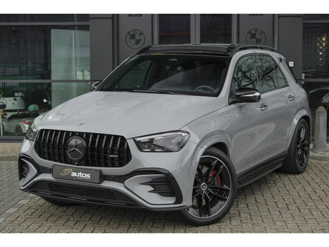 Mercedes-Benz GLE GLE400e AMG 381pk Panoramadak *BTW* Alpingrau *SOH 97%* Luchtvering NLauto 22" LMV Trekhaak