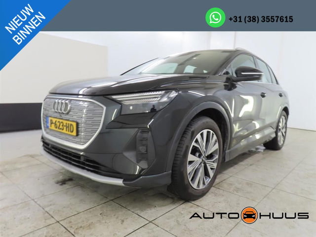 Audi Q4 e-tron - 40 Advanced 77 kWh | SoH 97% | Trekhaak | Leder Sport | Stoelverwarming |