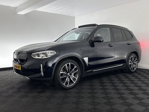 BMW iX3 High Executive 80 kWh [ 3-Fase-11kW ] {SOH-98%} (INCL-BTW) Aut. *PANO | LEATHER | HARMAN/KARDON | FULL-LED | BLINDSPOT | MEMORY-PACK | DIGI-COCKPIT | HEATED-SPORTSEATS | KEYLESS | TOPVIEW | DAB+ | NAVI-FULLMAP | HEAD-UP | PRIVACY-GLASS | .