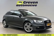 Audi A3 - 1.4 TFSI S-line 150PK | Pano | Adap. Cruise | Clima | Navi | Keyless | Stoelverw. | Trekh. | Parkeersens.