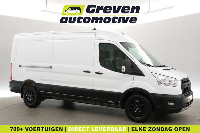 Ford Transit - 350 2.0 TDCI Trail 170PK L3H2 | 2800KG Trekgew. | Trekh. | Airco | Adap. Cruise | 3 Zits | Camera | Carplay | Stoelverw.