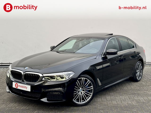 BMW 5 Serie - 540i xDrive High Executive Schuif/Kanteldak Trekhaak | Driving Assistant Plus | Head-Up Display | Parking Assistant Plus | Stuur/Stoel+Achterbankverwarming | Comfortstoelen