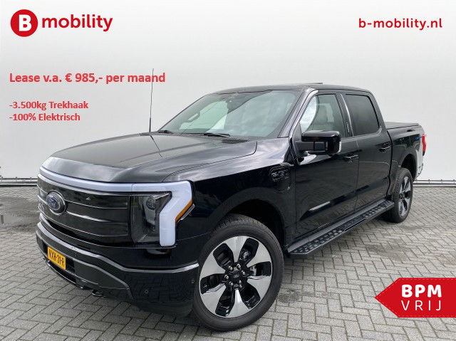 Ford F-150 - - Lightning Platinum 4x4 Extended Range 500km | Trekhaak 3500kg | Leer | Top View Camera | LED | Navigatie | Schuif/Kanteldak | Direct Leverbaar! | Pick Up