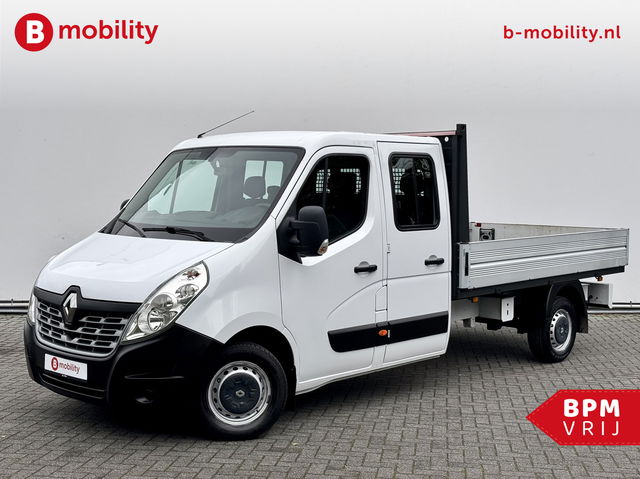 Renault Master - T35 2.3 dCi 145PK L3 Pick-Up Dubbel Cabine Laadbak | 6-Persoons | Airco | Bluetooth Telefoon