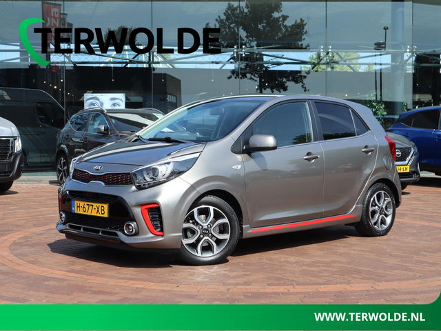 Kia Picanto - 1.0 MPi GT-Line Edition | Navigatie | Camera | Trekhaak | Set winterwiel op LMV |