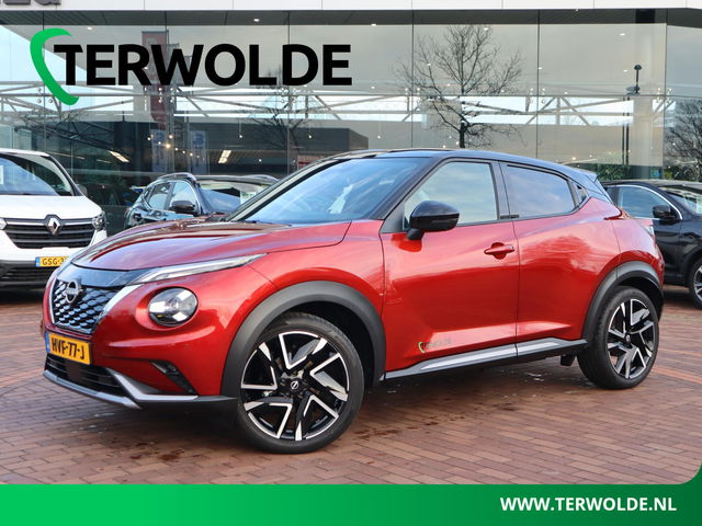 Nissan Juke - 1.6 Hybrid N-Design | Adapt. Cruise | 360 Camera | Stoel-, & Stuurverw. |