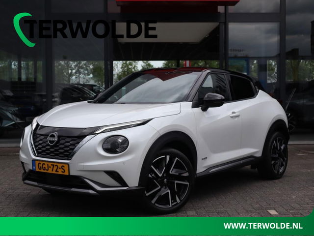 Nissan Juke - 1.6 Hybrid N-Design | Half Leder | BOSE Audio | 360 Camera | Trekhaak |