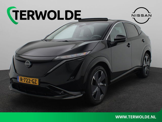 Nissan ARIYA - Advance 66 kWh | 22 KW Lader | Schuif-Kanteldak | 20 inch velgen |