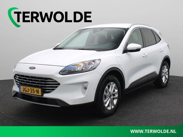 Ford Kuga - 2.5 PHEV Titanium X | Adapt. Cruise | Stoelverw. | Half lederen Bekl. |
