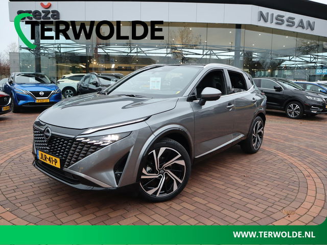 Nissan QASHQAI - 1.3 MHEV Xtronic Tekna Plus | AUTOMAAT | Lederen Bekl. | Panoramadak | Head-Up | BOSE Audio |