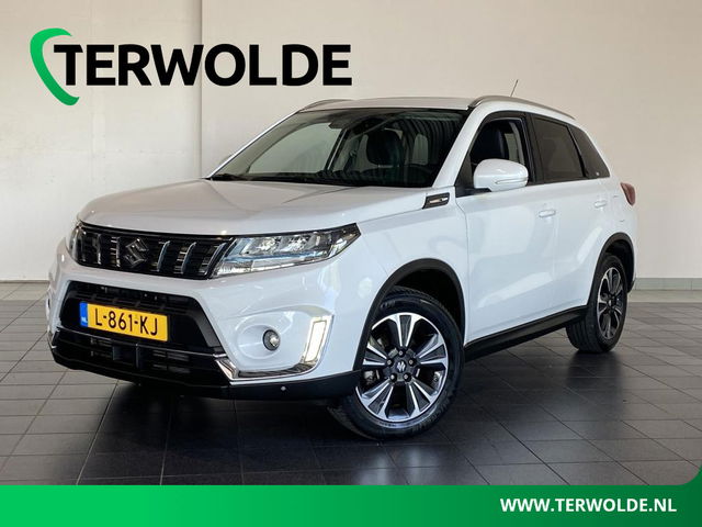 Suzuki Vitara - 1.4 Boosterjet Style Smart Hybrid | Panoramadak | Navigatie | Parkeercamera | Trekhaak | Half Leder/Alcantara |