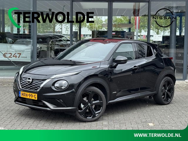 Nissan Juke - 1.6 Hybride Tekna | Adapt. Cruise | BOSE Audio | Lederen Bekl. | Stoel- en stuurverw. |