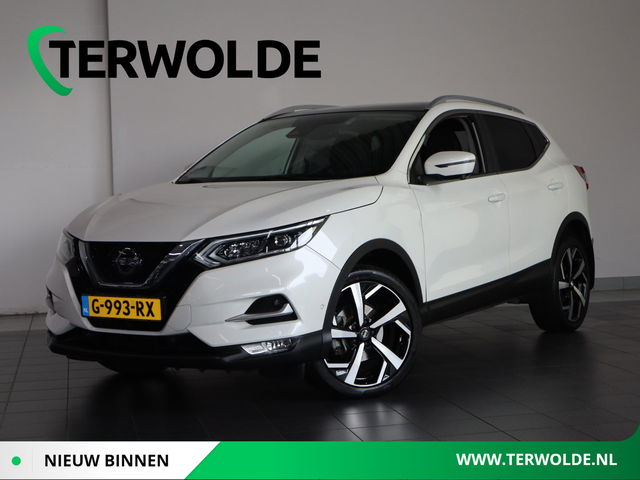 Nissan QASHQAI - 1.3 DIG-T Tekna | AUTOMAAT | Panoramadak | Trekhaak | Stoelverwarming | BOSE Audio |