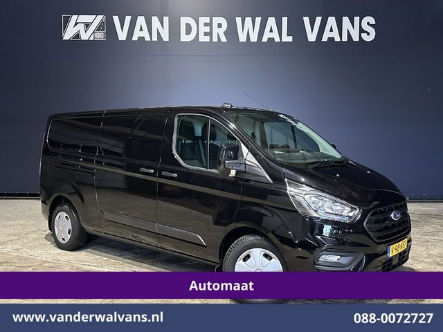 Ford Transit Custom - 2.0 TDCI 131pk Automaat L2H1 Euro6 Airco | Apple Carplay | LED | Cruisecontrol Android Auto, Parkeersensoren, Verwarmde voorruit, Bijrijdersbank