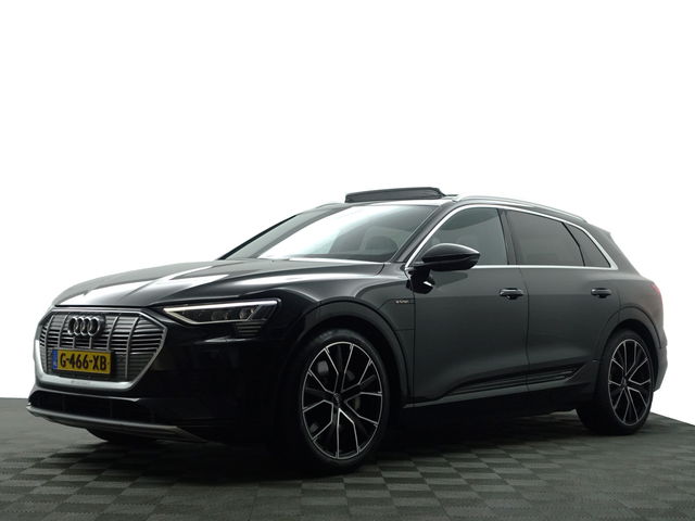 Audi e-tron - e-tron 55 quattro advanced 95 kWh- Panoramadak, CarPlay, Ada Cruise, Sfeerverlichting, Camera, Memory, Design Leder Interieur