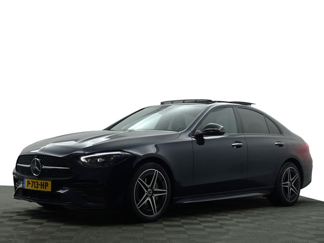 Mercedes-Benz C-Klasse - 300 e AMG Line Aut- Panoramadak, Head Up, 360 Camera, Sfeerverlichting, Memory Seats, Xenon Led