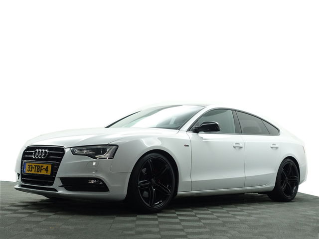Audi A5 - Sportback 1.8 TFSI S-line Black Optic- Sport Leder, Park Assist, Xenon Led, Navi, Clima, Cruise