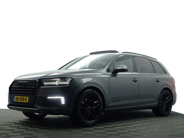 Audi Q7 - 3.0 TDI e-tron Quattro S Line Black Optic- Panoramadak, Luchtvering, Sfeerverlichting, Camera, Leder Sport Interieur
