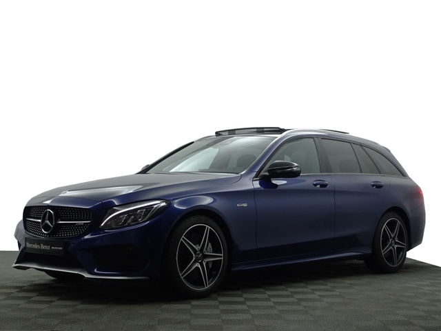 Mercedes-Benz C-Klasse - Estate AMG 43 4MATIC Premium- Dealer Onderhouden, Lane Assist, Panoramadak, Sfeerverlichting, Camera