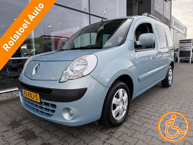 Renault Kangoo - Family 3+1 Rolstoelauto 1.6-16V Expression (Zeer nette 3+1 Rolstoelauto met bodemverlaging!)