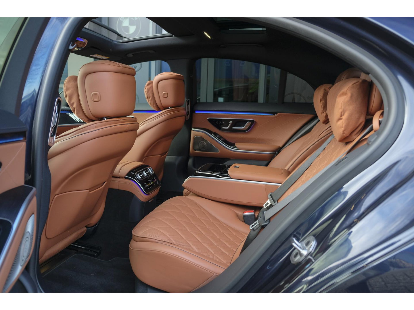 Mercedes-Benz S-Klasse S450e AMG 408pk Panoramadak 4-wielsturing Burmester3d Luchtvering 4x Stoelkoeling Nappa leder 1e Eigenaar!