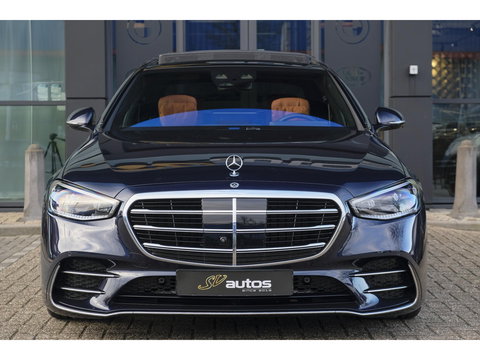 Mercedes-Benz S-Klasse S450e AMG 408pk Panoramadak 4-wielsturing Burmester3d Luchtvering 4x Stoelkoeling Nappa leder 1e Eigenaar!