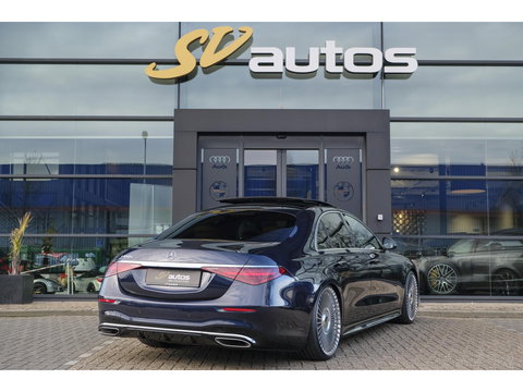 Mercedes-Benz S-Klasse S450e AMG 408pk Panoramadak 4-wielsturing Burmester3d Luchtvering 4x Stoelkoeling Nappa leder 1e Eigenaar!