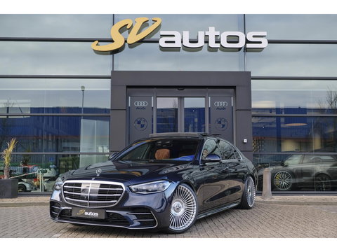 Mercedes-Benz S-Klasse S450e AMG 408pk Panoramadak 4-wielsturing Burmester3d Luchtvering 4x Stoelkoeling Nappa leder 1e Eigenaar!