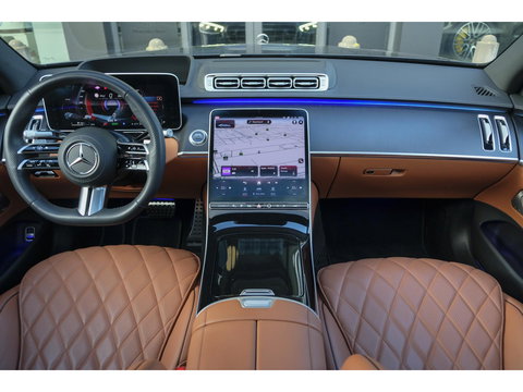 Mercedes-Benz S-Klasse S450e AMG 408pk Panoramadak 4-wielsturing Burmester3d Luchtvering 4x Stoelkoeling Nappa leder 1e Eigenaar!