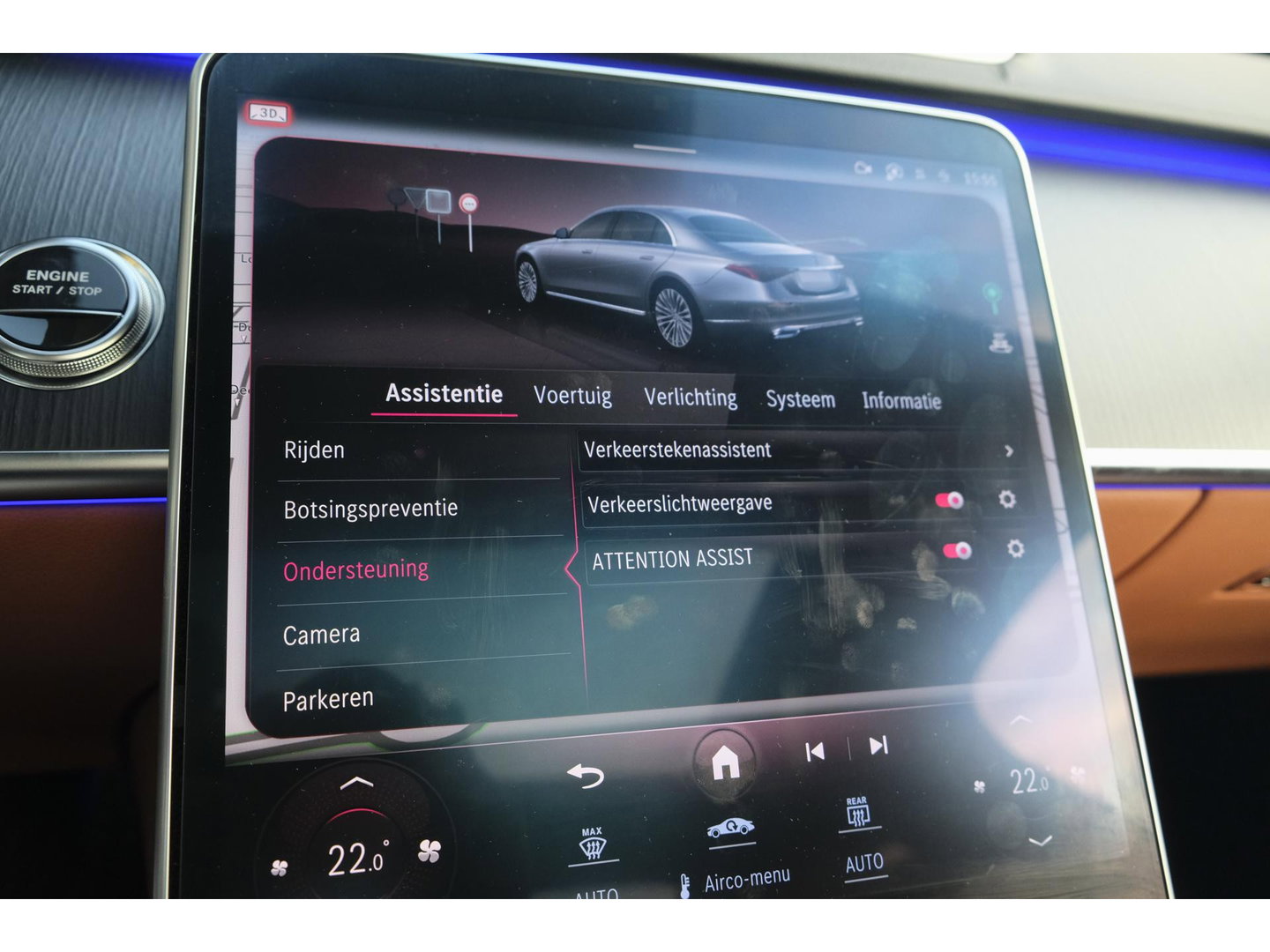 Mercedes-Benz S-Klasse S450e AMG 408pk Panoramadak 4-wielsturing Burmester3d Luchtvering 4x Stoelkoeling Nappa leder 1e Eigenaar!