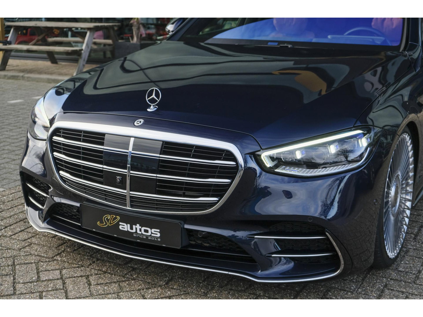 Mercedes-Benz S-Klasse S450e AMG 408pk Panoramadak 4-wielsturing Burmester3d Luchtvering 4x Stoelkoeling Nappa leder 1e Eigenaar!