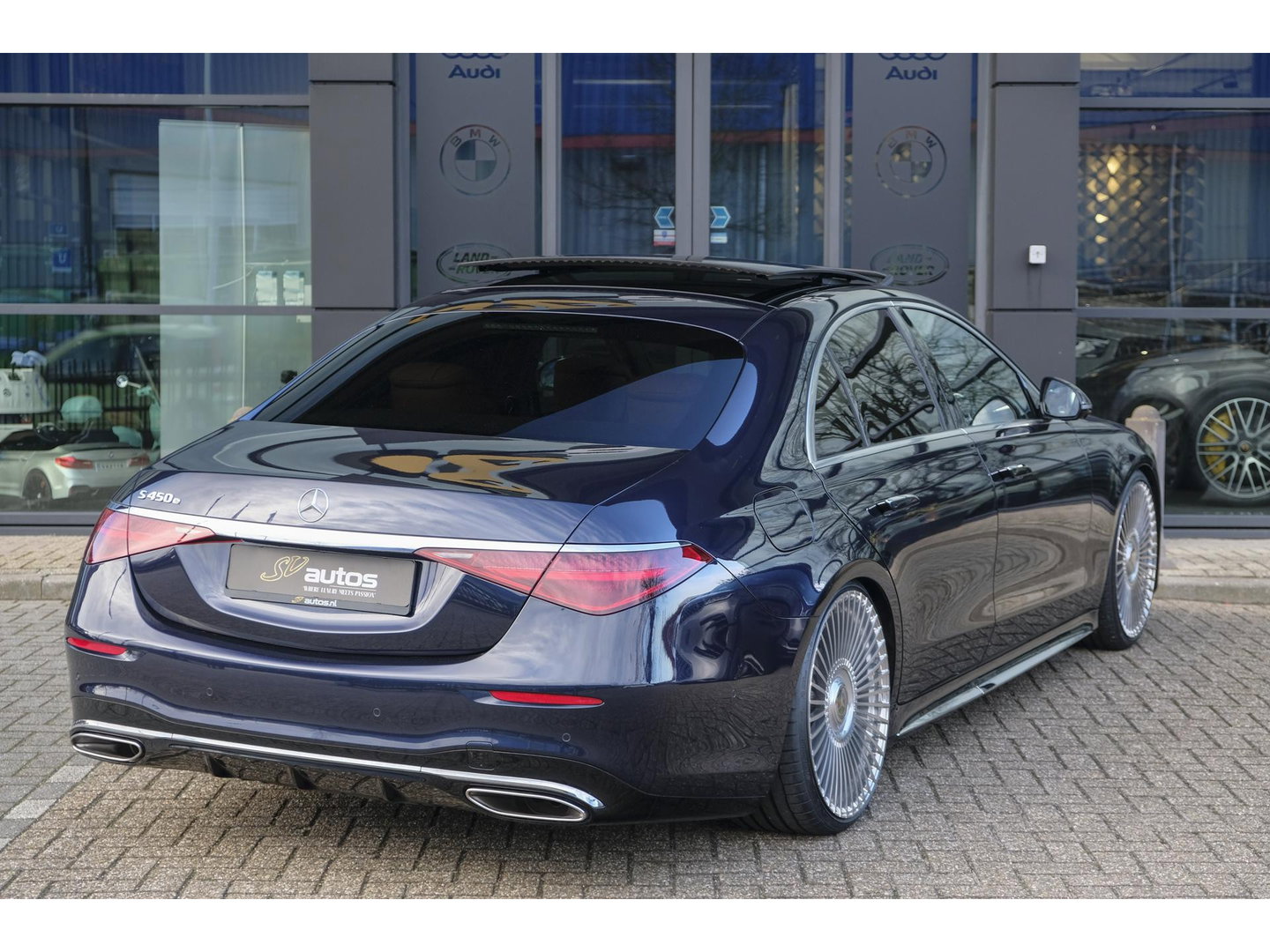 Mercedes-Benz S-Klasse S450e AMG 408pk Panoramadak 4-wielsturing Burmester3d Luchtvering 4x Stoelkoeling Nappa leder 1e Eigenaar!