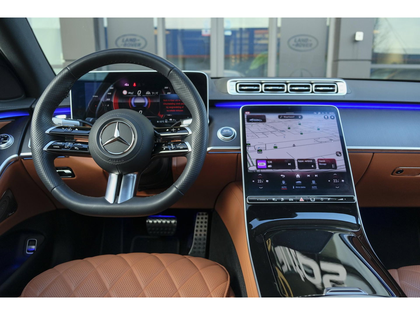 Mercedes-Benz S-Klasse S450e AMG 408pk Panoramadak 4-wielsturing Burmester3d Luchtvering 4x Stoelkoeling Nappa leder 1e Eigenaar!