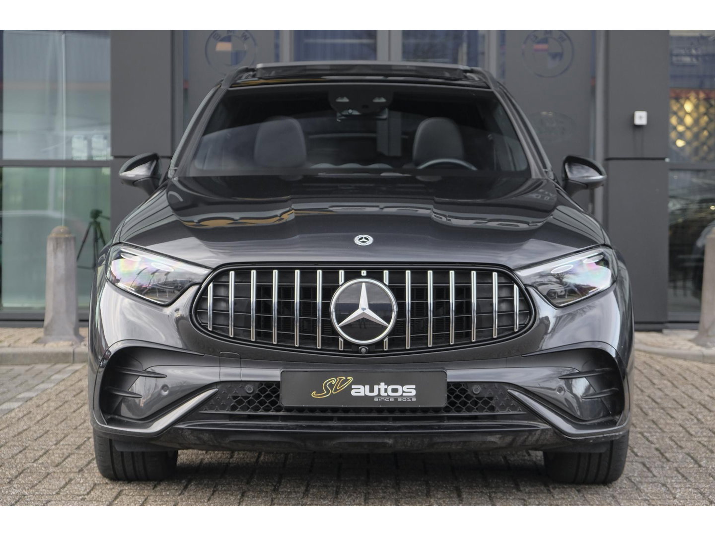 Mercedes-Benz GLC GLC400e 381pk AMG Panoramadak *BTW* Luchtvering 4-wielbesturing Burmester3d Stoelkoeling Night pakket 20" LMV BOMVOL!!!