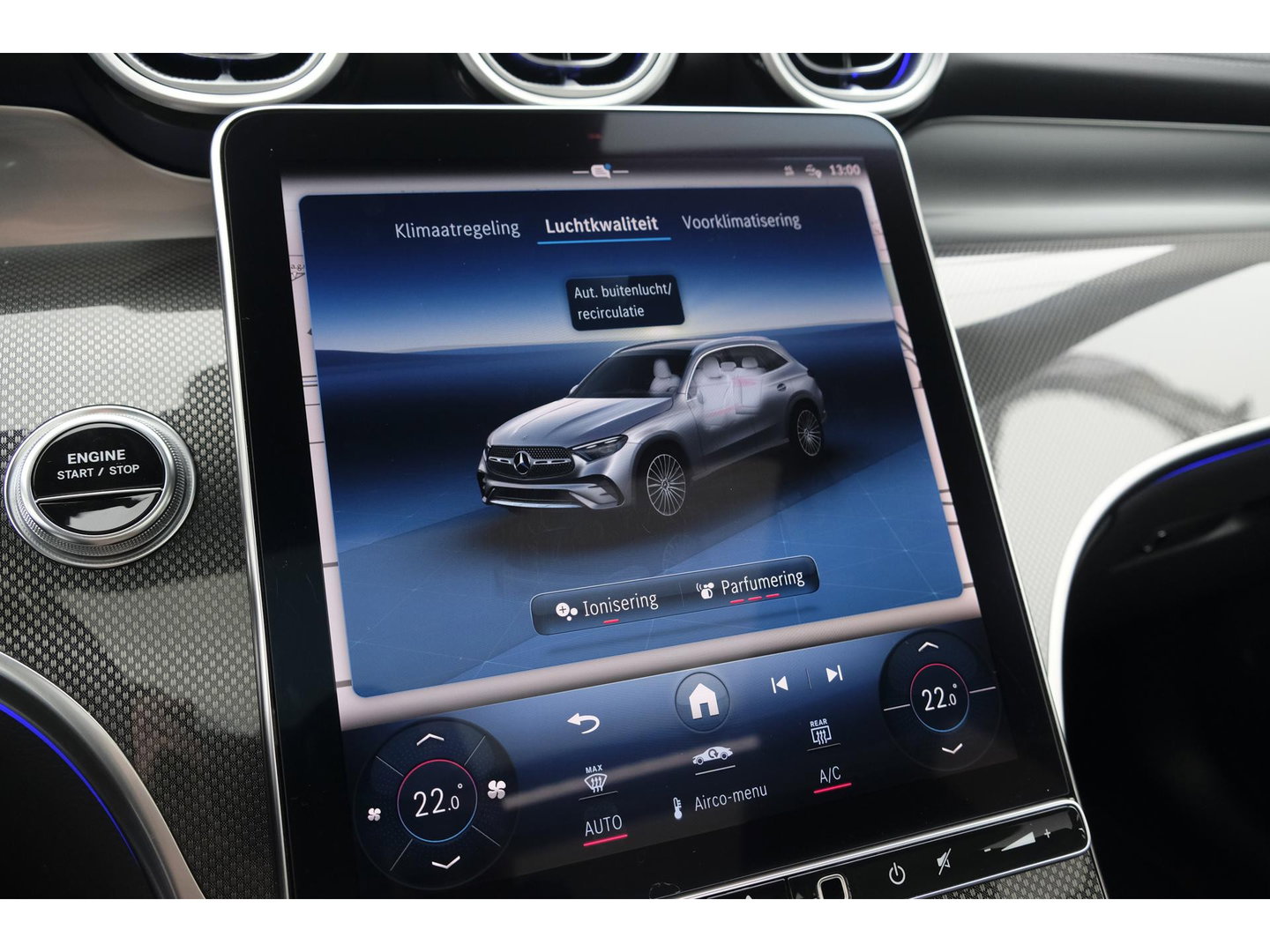 Mercedes-Benz GLC GLC400e 381pk AMG Panoramadak *BTW* Luchtvering 4-wielbesturing Burmester3d Stoelkoeling Night pakket 20" LMV BOMVOL!!!