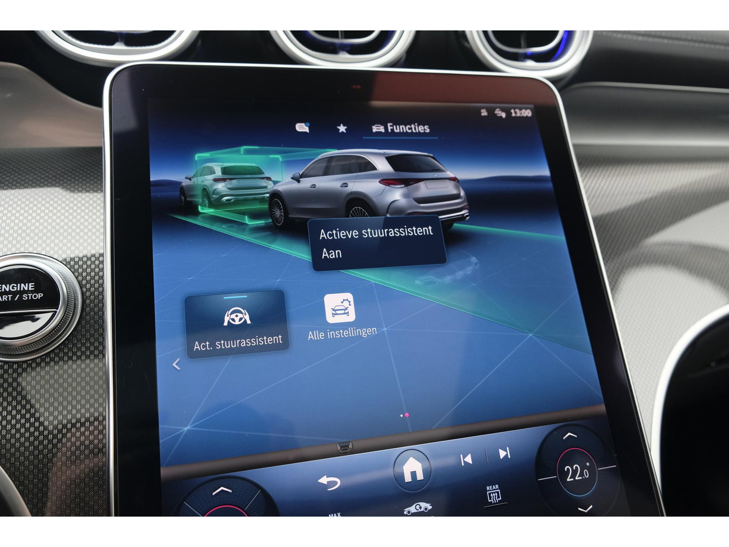 Mercedes-Benz GLC GLC400e 381pk AMG Panoramadak *BTW* Luchtvering 4-wielbesturing Burmester3d Stoelkoeling Night pakket 20" LMV BOMVOL!!!