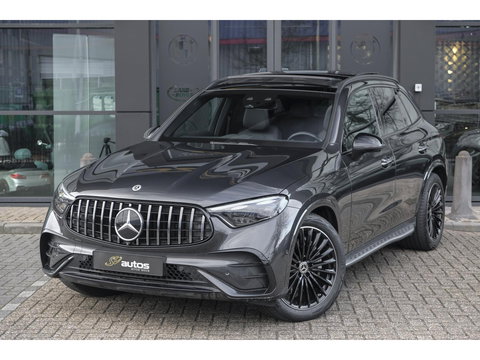 Mercedes-Benz GLC GLC400e 381pk AMG Panoramadak *BTW* Luchtvering 4-wielbesturing Burmester3d Stoelkoeling Night pakket 20" LMV BOMVOL!!!