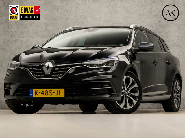 Renault Megane E-Tech - Estate 1.6 Plug-In Hybrid 160 Business Edition One 160Pk Automaat (APPLE CARPLAY, GROOT NAVI, STUUR/STOELVERWARMING, LEDER, KEYLESS, CAMERA, GETINT GLAS, LANE ASSIST, NIEUWSTAAT)