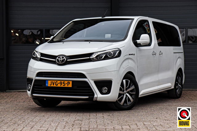 Toyota ProAce - Electric Verso 75 kWh /LED/PANODAK/LEDER/ELEK. SCHUIFDEUR (2X)/CARPLAY/KEYLESS/HUD!