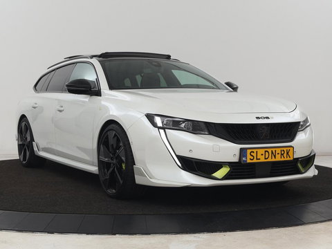 Peugeot 508 1.6 HYbrid Peugeot Sport Engineered | SOH 92% | 360pk | Panoramadak | Alcantara | Focal Sound | Stoelverwarming | 360 Camera | Massage | Memory | Sfeerverlichting | Adaptive cruise | PSE | PHEV | Plug In