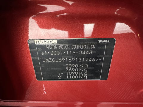 Mazda 6 Sportbreak 2.2D SkyActiv-D 150 Skylease GT *LEATHER | FULL-LED | MEMORY-PACK | HEATED-SPORTSEATS | BLINDSPOT | KEYLESS | DAB+ | NAVI-FULLMAP | ECC | PDC | CRUISE | PRIVACYGLASS |  17''ALU*