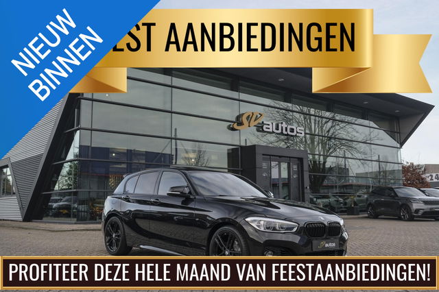 BMW 1 Serie - 118i M-sport 136pk Schuifdak M140i look Sportinterieur leder NLauto DAB Clima Cruise 18" LMV