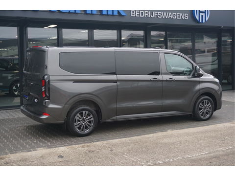 Ford Transit Custom 320L 2.5 PHEV 233PK Dubbel Cabine Limited PRIJS INCL. BPM !! 13" Navi, Adap. Cruise, Camera, 17" LM, Trekhaak!! NR. HYBDC1