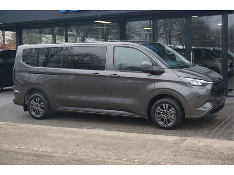 Ford Transit Custom 320L 2.5 PHEV 233PK Dubbel Cabine Limited PRIJS INCL. BPM !! 13" Navi, Adap. Cruise, Camera, 17" LM, Trekhaak!! NR. HYBDC1