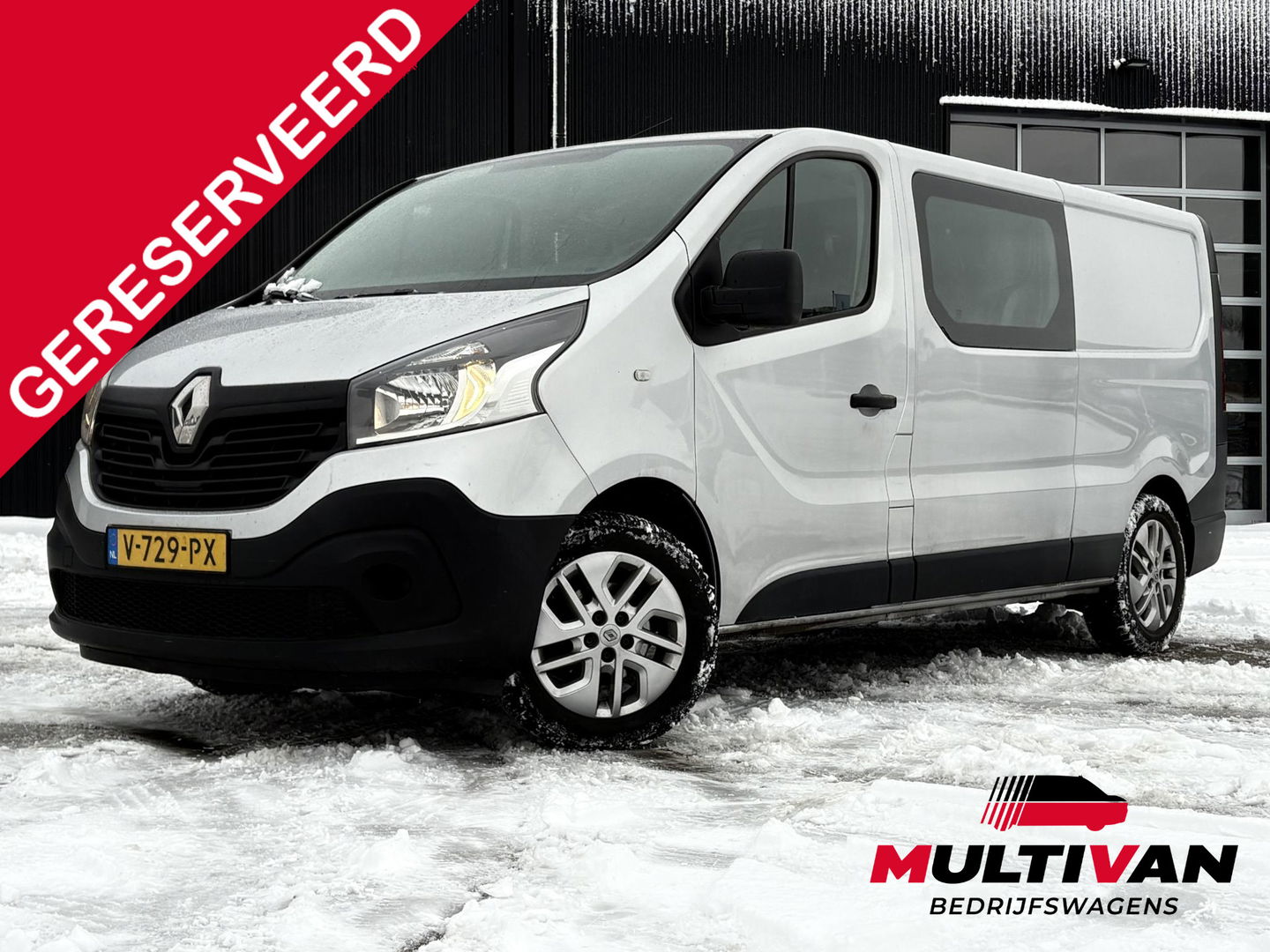 Renault Trafic 1.6 dCi T29 L2H1 DC Comfort | Marge | 6-persoons | Velgen |