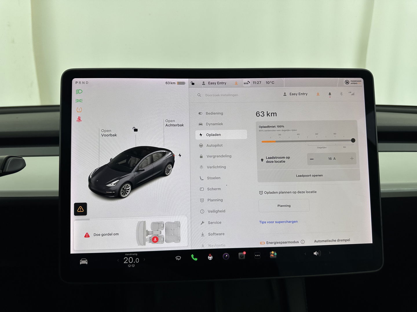 Tesla Model 3 ⚠️HV-BATTERY-DEFECT⚠️ Long Range AWD 75 kWh [ 3-Fase ] {SOH-86%} (INCL-BTW) Aut. *PANO | AUTOPILOT | LEATHER | KEYLESS | FULL-LED | MEMORY-PACK | TOPVIEW | DAB | CARPLAY | DIGI-COCKPIT | LANE-ASSIST | COMFORTSEATS | 19"ALU*