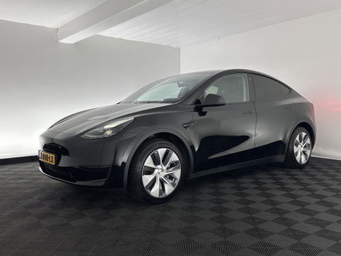Tesla Model Y RWD 58 kWh [ 3-Fase ] {SOH-93%} (INCL.BTW) Aut. *PANO | AUTO-PILOT | LEATHER | NAVI-FULLMAP | MATRIX-LED | KEYLESS | CAMERA | DAB+ | HEATED-COMFORTSEATS | PRIVACYGLASS | TOPVIEW | 19''ALU*