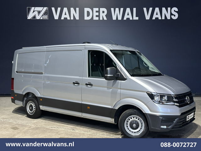 Volkswagen Crafter - 2.0 TDI 141pk L3H2 L2H1 Euro6 Airco | Camera | Navigatie | 3000kg Trekhaak | Apple Carplay | Cruisecontrol Android Auto, Parkeersensoren, Bijrijdersbank