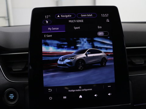 Renault Arkana 1.6 E-Tech full hybrid 145 esprit Alpine | Origineel NL | Leder/Alcantara | Stoelverwarming | 360 Camera | Adaptive cruise | BOSE Sound | Carplay | Navigatie | 19'' | Sfeerverlichting