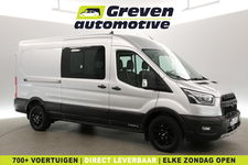 Ford Transit - 2.0 TDCI L3H2 170PK Trail | DC | 6-Zits | Airco | Camera | Carplay | Cruise | Bi-Xenon | Trekh. | Parkeersens.